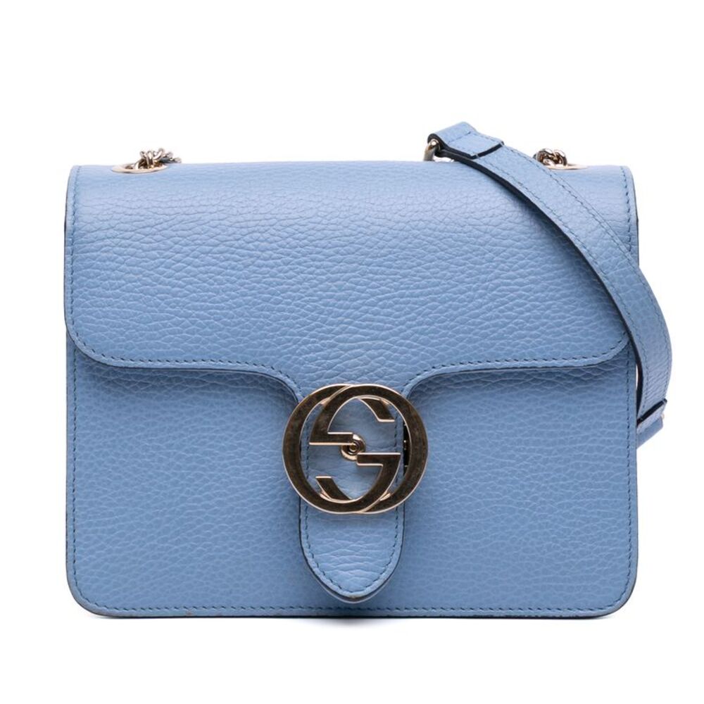 Pre Loved gucci Women Blue Crossbody Bags - Picture 1 of 7